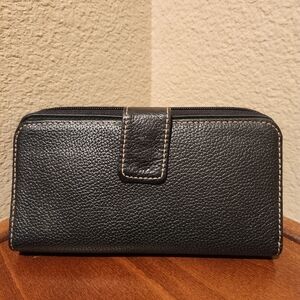 Black Leather Wallet